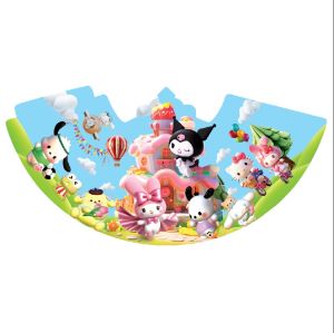 (10Pcs) Topi Kerucut Girl + TALI  topi ulang tahun anak karakter topi pesta ultah topi kerucut karakter cewek