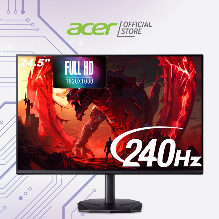 Acer KG251Q M3 24.5-Inch Full HD IPS Gaming Monitor with 180Hz
