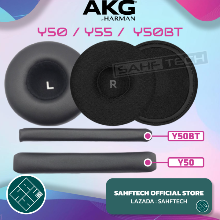 Replacement Earpads Akg Velour Pads Bantalan Earpad AKG Y50 Y55