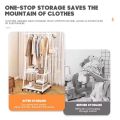Habitate 🔥Triangle Clothes Rack Bedroom Multi-function Clothes Hanger Removable Bedroom Hanging Rack With Wheels Floor Standing#lf106#lf107. 