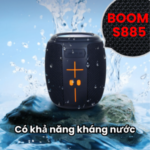 Loa Bluetooth BOOMS885 Mini Speaker Không Dây Âm Thanh Cực Hay Thiết Kế Hiện Đại