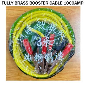 1000 / 2000AMP 3Meters Starter Booster Cable CAR Battery JUMPER CABLE FOR CAR& LORRY Kabel Jumper Kereta 1000 / 2000 AMP