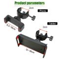Universal Clamp Plus U Penjepit Hp Mount Holder Smartphone Jepitan Baut Di Tripod Monopod Untuk Vlog / Live Streaming. 