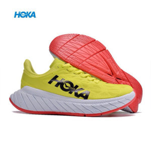 SEPATU RUNNING OLAHRAGA JOGGING HOKA SEPATU HOKA ONE ONE CARBON X2 PRIA WANITA