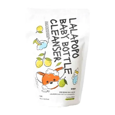 K-Mom Lalapopo Baby Bottle Cleanser Bubble Refill 400ml