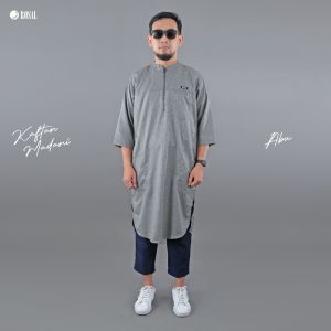KAFTAN MADANI ROSAL Baju Jubah Gamis Sholat Muslim Pria Ikhwan Cowok