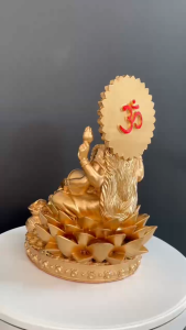 拉克什米女神神像 Lakshmi Goddess Statue 大吉祥天女 财富吉祥招财 Hindu God Statue
