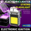 Electric lighters Chargeable USB Arc Long Lighter Kitchen  gas stove Lighter Safety Fire Starter. 