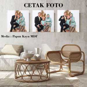 Cetak Foto Pajangan Hiasan Dinding Foto Keluarga Wedding Prewed Graduation Lamaran Murah