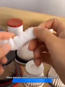 100pcs Disposable Home Vacuum Cleaner Filter Mesh No Need To Change The Filter Element Anymore.