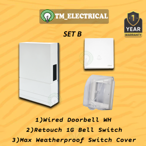 Doorbell Premium Ding-Dong Wired Mechanical striking Wired Doorbell / Kinetic Wireless Doorbell