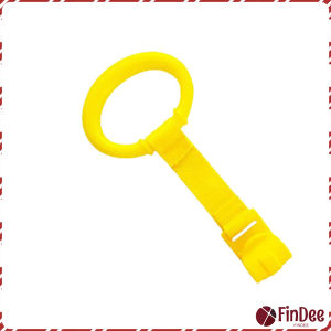 FinDee แหวนดึงพลาสติก ช่วยฝึกการยื่นตั้งไข่ ห่วงสําหรับเด็กหัดยืน Baby Crib Pull Ring