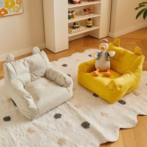 ELITEDEALSHUB Multicolor Small Sofa Chair Multifunctional 434030cm Childrens Sofa Washable Skin Friendly Baby Reading  Lazy Sofa Kids Child