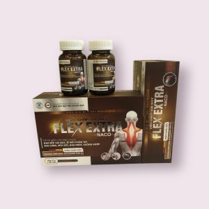 Viên vai gáy Flex Extra Naco – Hộp 2 lọ x 30 viên