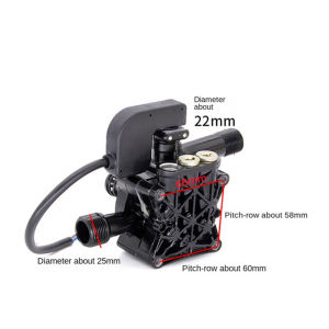 Universal Car Wash Pump Head Replacement High Pressure Washer Pump Head Car Washing Machine Assembly