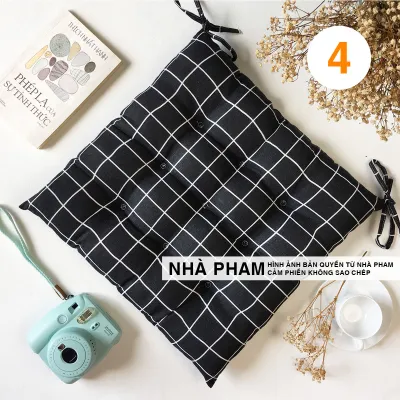 Đệm Vuông Ngồi Bệt PATTERN PHAM (404550cm) (NO1-16)
