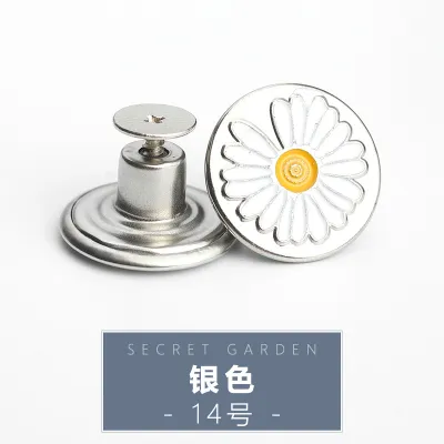 【SPOT】Screw Typed Sewing-Free Adjustable Detachable Button Jeans Sewing Waist Magic Button Hack Butang Seluar Tanpa Sewing