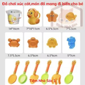 Bộ Xúc Cát Món Đồ Mang Đi Tắm Biển Cho Bé Giúp Trẻ Được Nô Đùa Bên Gia Đình Và Thỏa Sức Sáng Tạo Trên Cát - Tiệm Nhà Sóc 2023
