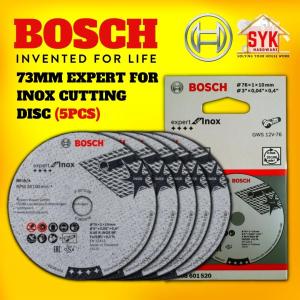 SYK Bosch 73mm Expert For Inox Cutting Disc Mata Potong Besi Cutting Wheel Angle Grinder - 2608601520 (5Pcs)