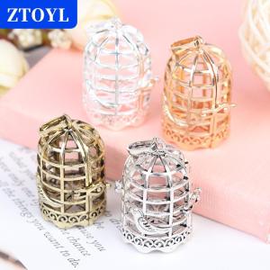 [COD] ZTOYL 1:12 Scale dollhouse Miniature Furniture กรงนกโลหะสำหรับตกแต่งตุ๊กตา