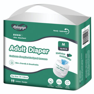 Bermababy Adult Diapers Disposable and Leak-Proof Pull Up Pants Quickly Aabsorb Diaper Multi-size Large Adult Diaper