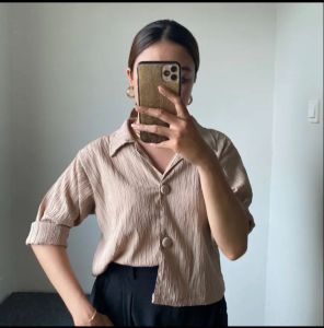 KEMEJA SOYA CROPTOP WANITA