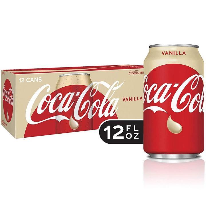 Coca-Cola バニラ & チェリー 12缶各2 計4ケース Coca-Cola バニラ