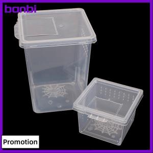 banbi Plastic Insect Spider Habitat Feeding Box Case Container Tank Transport Case Toy