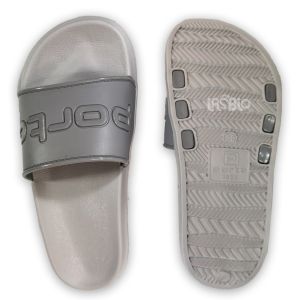 Porto Sandal Selop Slides Karet Kasual Wanita Warna Pastel Korea 1023L-3
