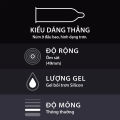 Bao Cao Su Durex Kingtex Ôm Sát Bôi Trơn Size 49mm Kingtex Hasaki Sản Phẩm Chính Hãng. 