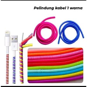 Pelindung kabel warna warni pelindung kabel spiral cable protector SH LC19