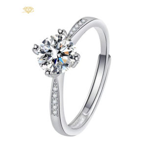 AURORAJEWcincin wanita Berlian couplefree boxDapat DiaturGaya KoreaHadiah PasanganPerhiasan FashionAdjustablehigh qualitydesain asli11