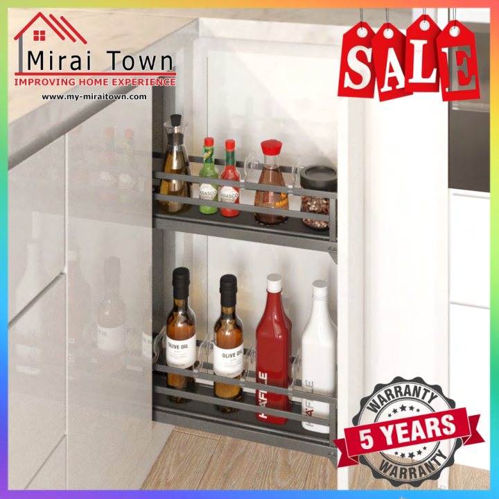 HAFELE Kitchen Accessories Omero 150 Pull Out Kitchen Organizers Basket