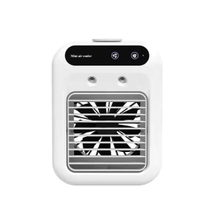 Portable Air Cooler Fan 500ML Dual Spray Humidifier 3s Fast Cooling Desktop Fan for Home Office