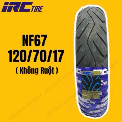 Vỏ Lốp Xe Máy IRC 120/70/17 NF67 TL ( Không Ruột )