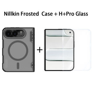 NILLKIN Magnetic Case For iPhone Duo Fold Built-in Magnet TPU + PC Hard Back Cover Shockproof CA4019