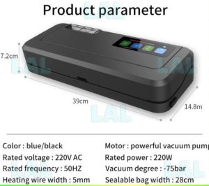 Ready✅ Commercial Vacuum Sealer Sealing Machine P290 Small Business No Need Special Bag Food Saver Dry Wet Packing 商用真空机