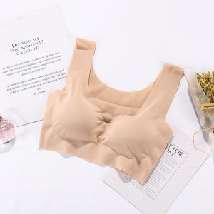 sport bra dalam wanita model seamless nyaman versi jepang Bra Sport Wanita cantik Grosir