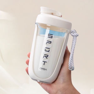 Vktech Premium Sports Water Bottle with Leak-Proof Design and Easy-to-Use Shake Cup for Fitness Training