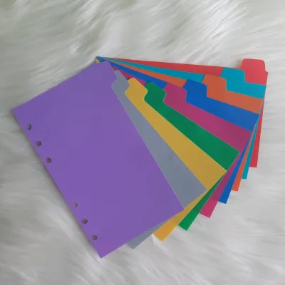 Pembatas Binder Plastik A6 (6ring)