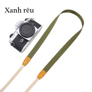 Dây đeo máy ảnh thời trang bản 2cm.(Slim)