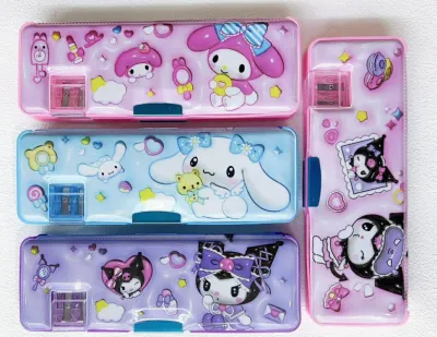 TEMPAT PENSIL MAGNET SERUTAN KOTAK PENSIL GAMBAR ANAK
