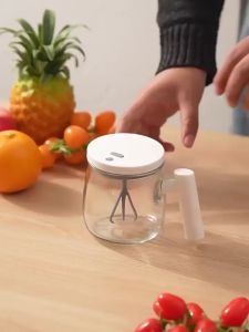 ALLTOU 400ML Self Stirring Mug with Lid  High Speed Electric Self Stirring Coffee Mug Portable Mixing Cup rechargeable