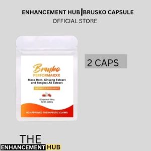 Brusko Capsule – Herbal Food Supplement – 2s / 5s / 10s