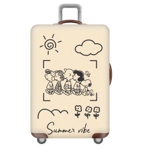 Luggage Protector Elastic Suitcase Cover Thickened Dust And Scratch Proof Luggage Cover