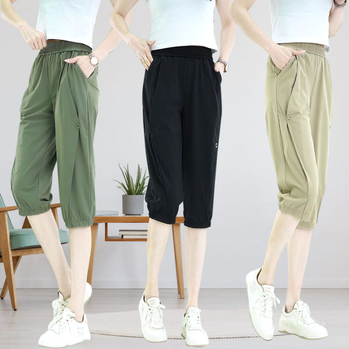 by DOE - Zippered Slimming Summer Slacks