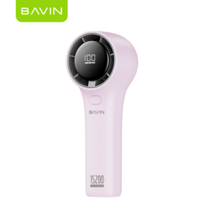 BAVIN BF003 Mini Handheld Turbo Portable Fan w/ Long Battery Life & Up to 5 Gears Strong Wind Speeds