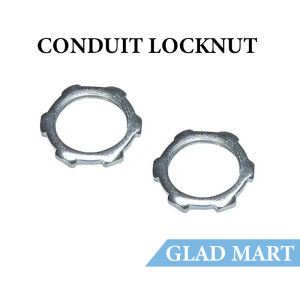 (5PCS) Conduit Locknut 1/2" 3/4" 1" 1-1/4" 1-1/2" Heavy Duty Lock Nut RSC Electrical Fittings