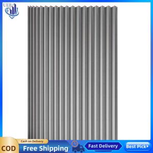 [Ueb Wholesale Center] Magnetic Folding Fabric Polyester Shower Curtain Waterproof Bath Curtain Room Divider Curtain for Family Hotel Homestay Bathroom