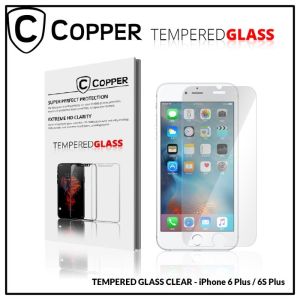 iPhone 6 Plus - COPPER TEMPERED GLASS FULL CLEAR Anti Gores